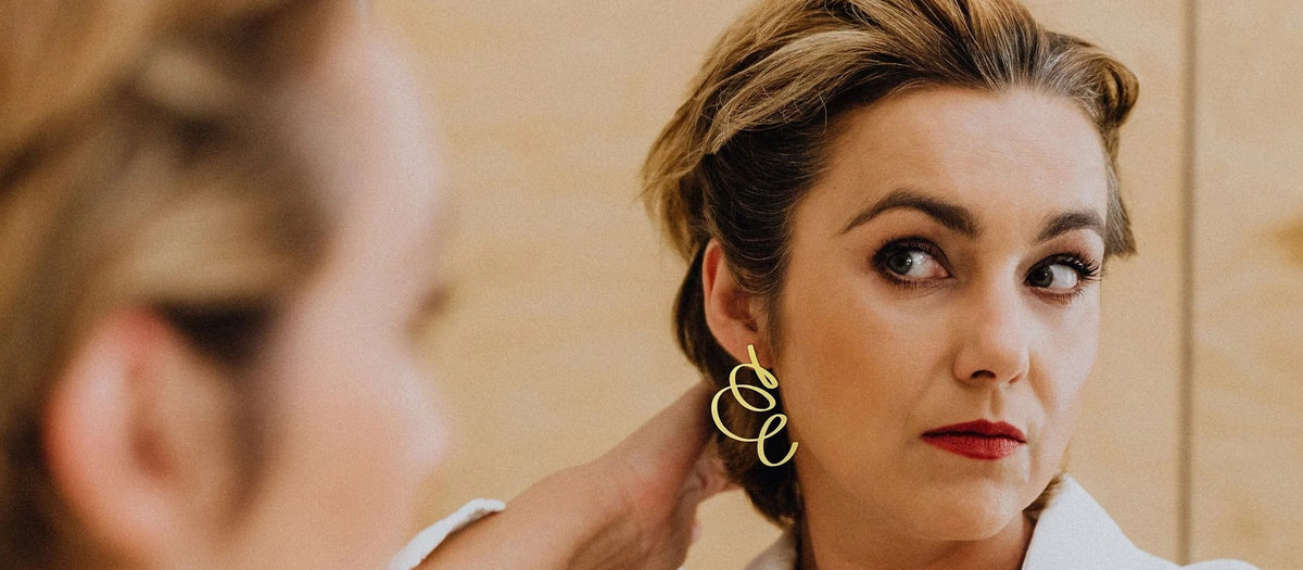 Statement earrings from our jewellery collection