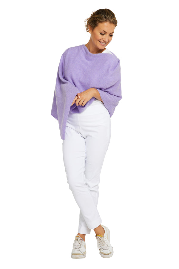 Cashmere Topper Esperance colour lilac