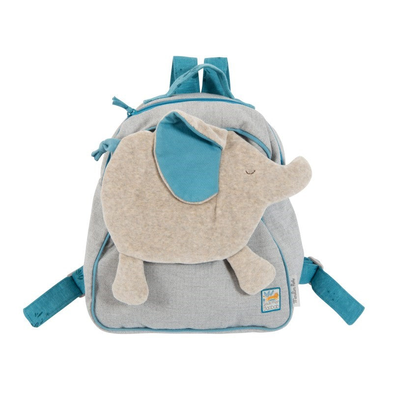 Moulin Roty, childrens backpack, Sous Mon Baobab Elephant