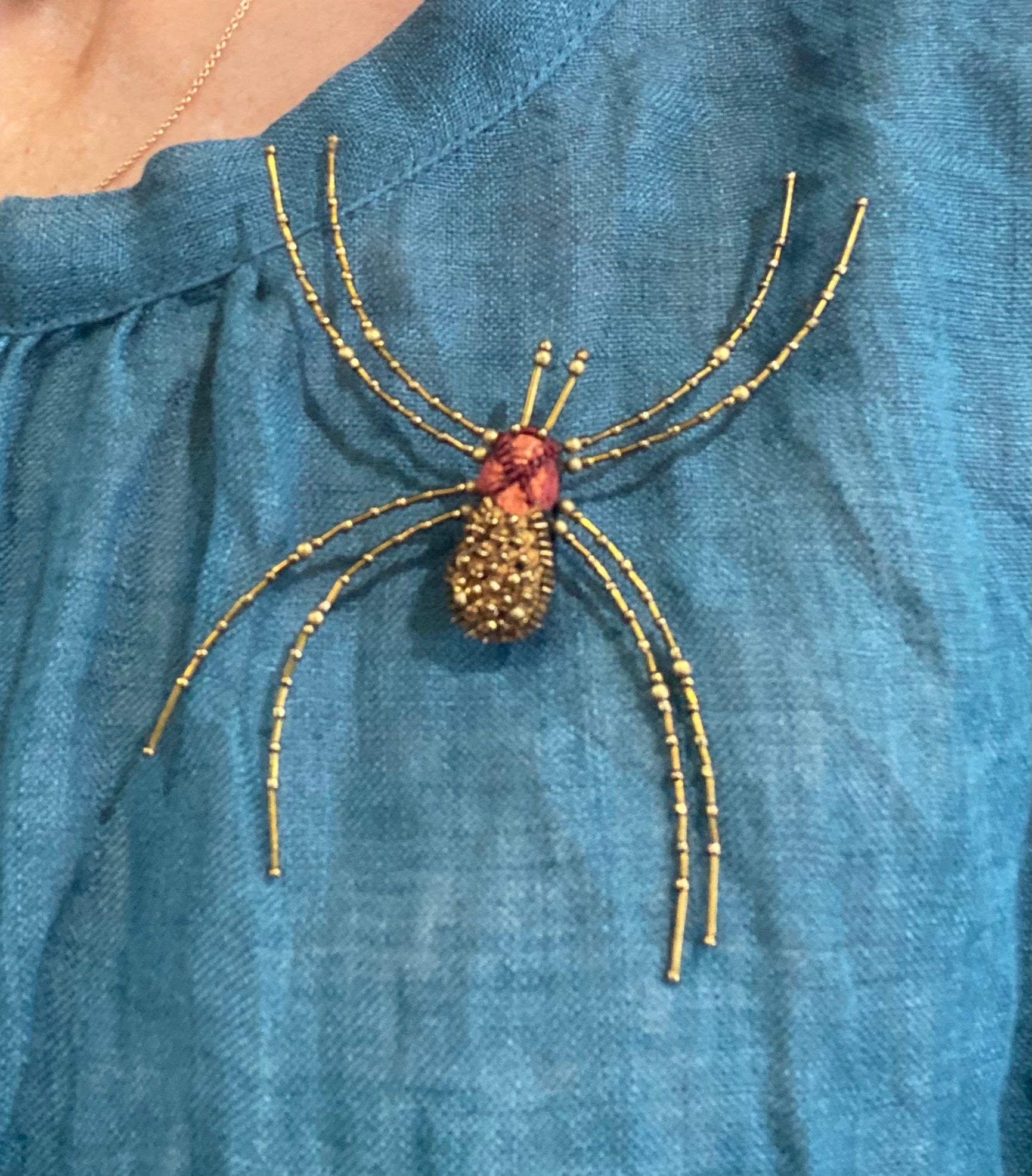Trovelore spider brooch