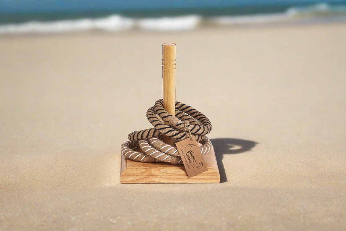 Quoit Design Quoits-Timber And Rope | Maleny Additions