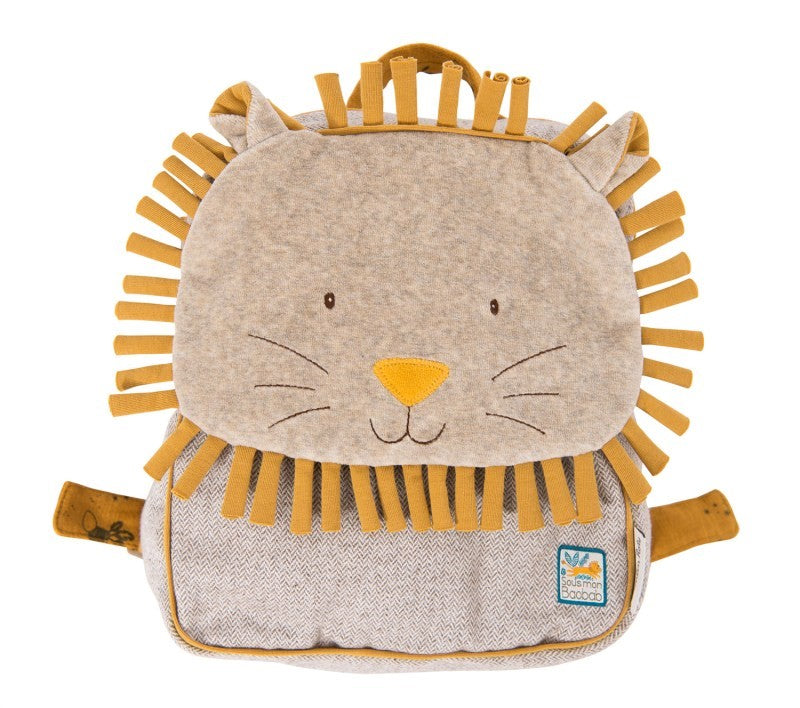 Moulin Roty childrens backpacks, Lion