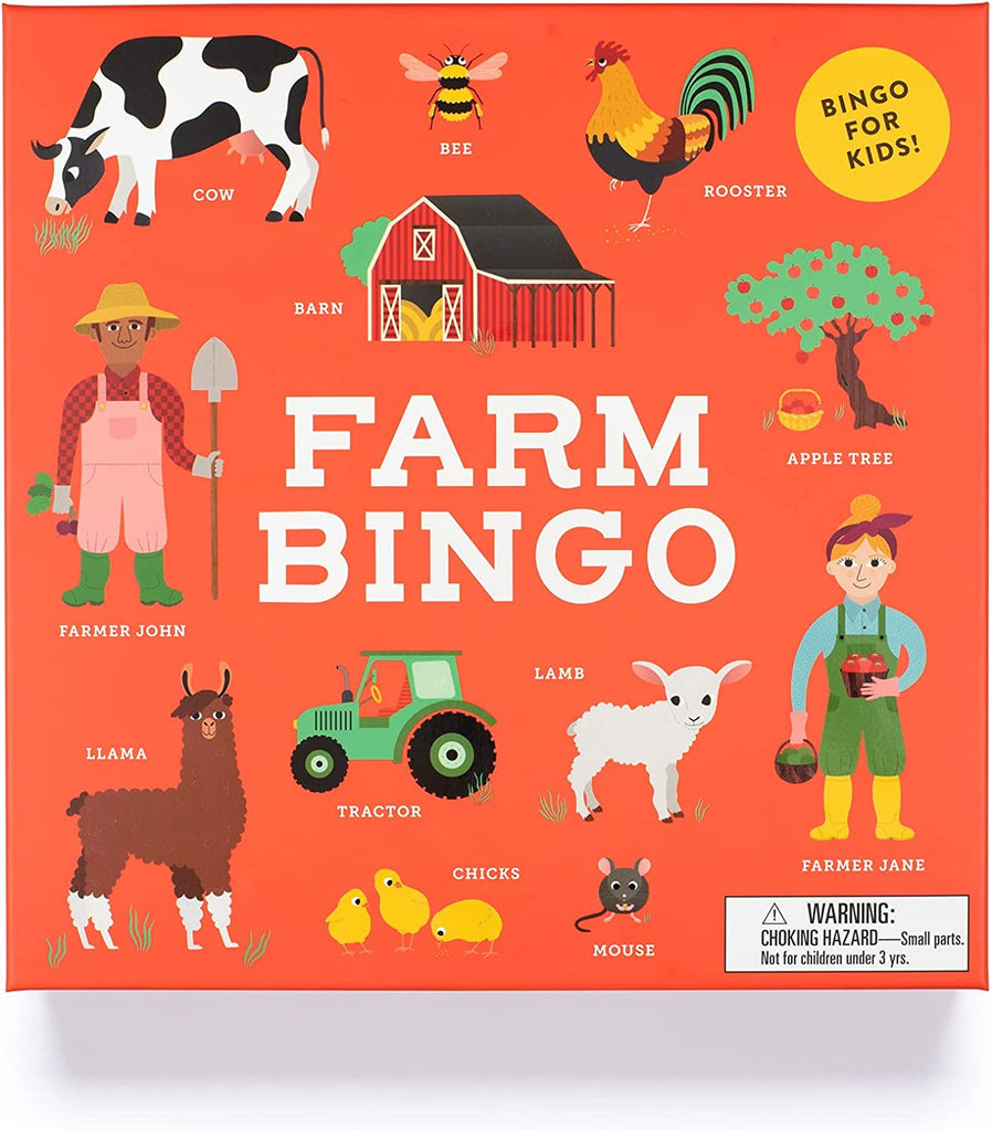 Childrens Games - Farm Bingo