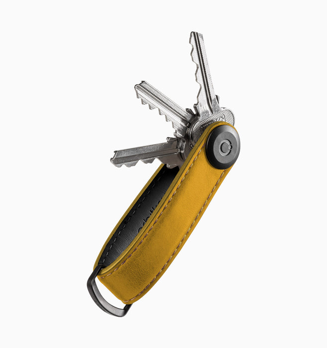 orbit key organiser, leather, holds up to 7 keys