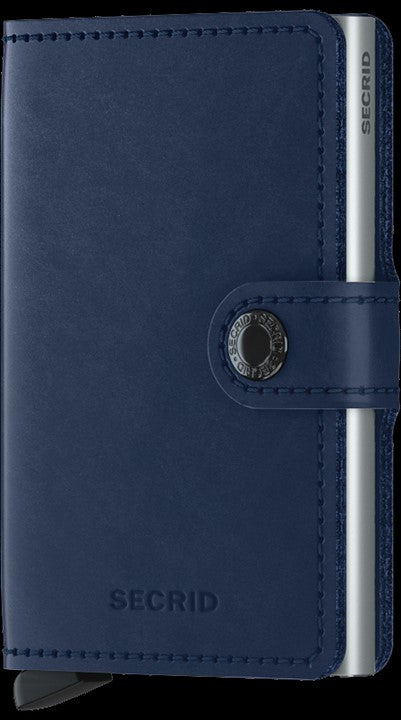 Secrid Mini Wallet made to hold credit cards, cash and has RFID protection