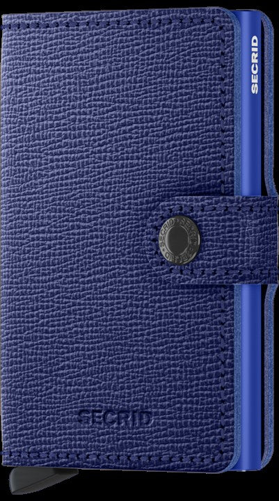 Secrid Mini Wallet made to hold credit cards, cash and has RFID protection