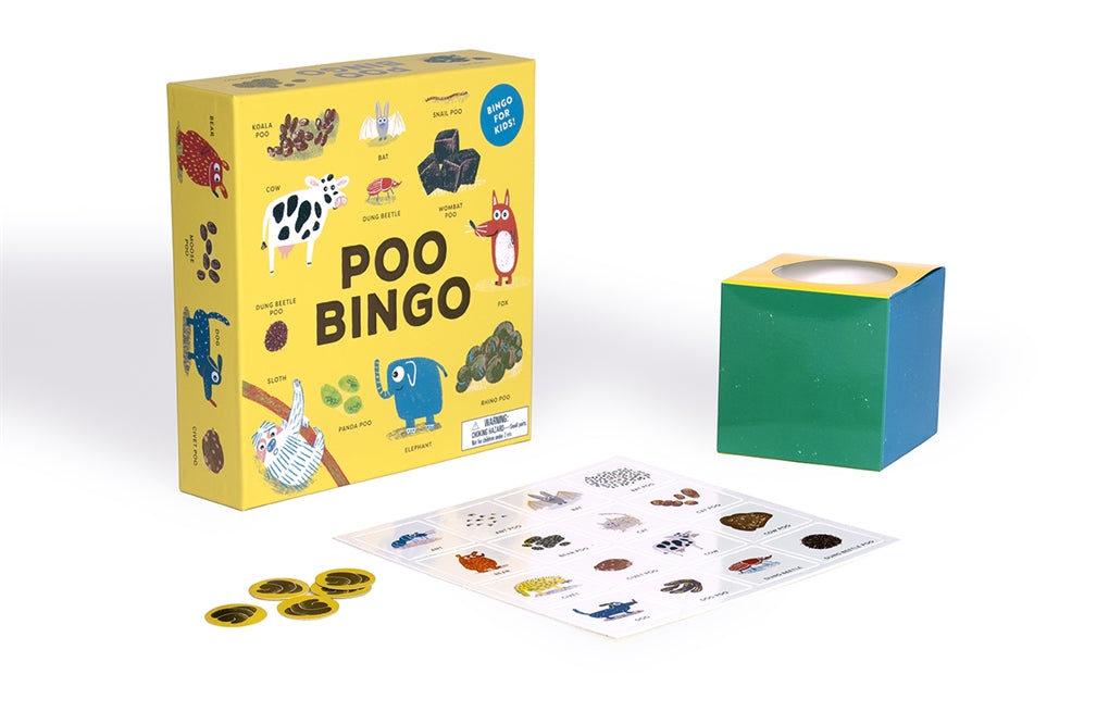 Poo Bingo - childrens games