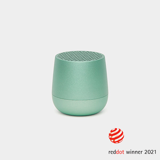 Lexon Mino+ bluetooth speaker mint.  worlds smallest speaker