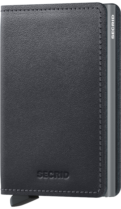 Secrid Slimwallet, leather, RFID protection, room for notes and cards