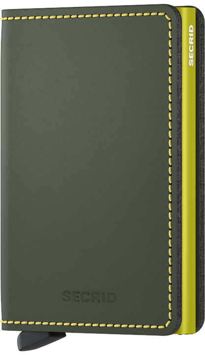 Secrid Slimwallet, leather, RFID Protection, room for notes and cards
