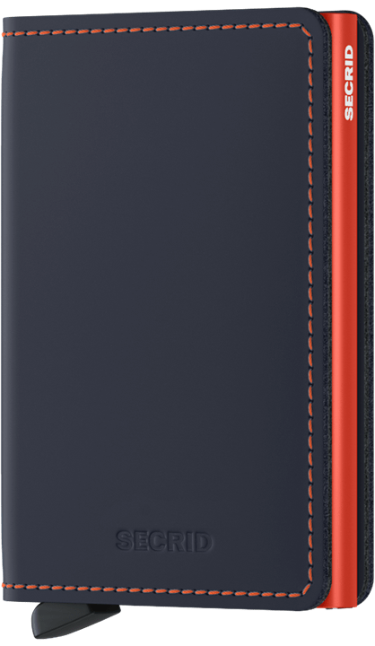 Secrid Slimwallet, RFID protection, Leather, room for notes and cards