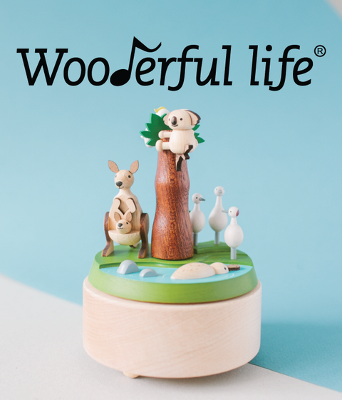 Wooderful Life Australian Park Music Box