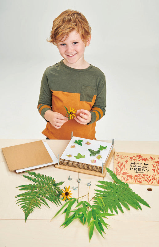 Tender leaf Flower Press for children