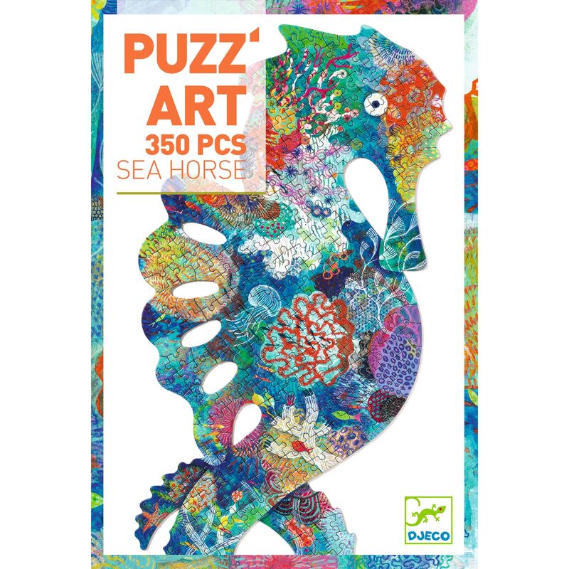 Djeco jigsaw puzzle, sea horse in 350 pieces