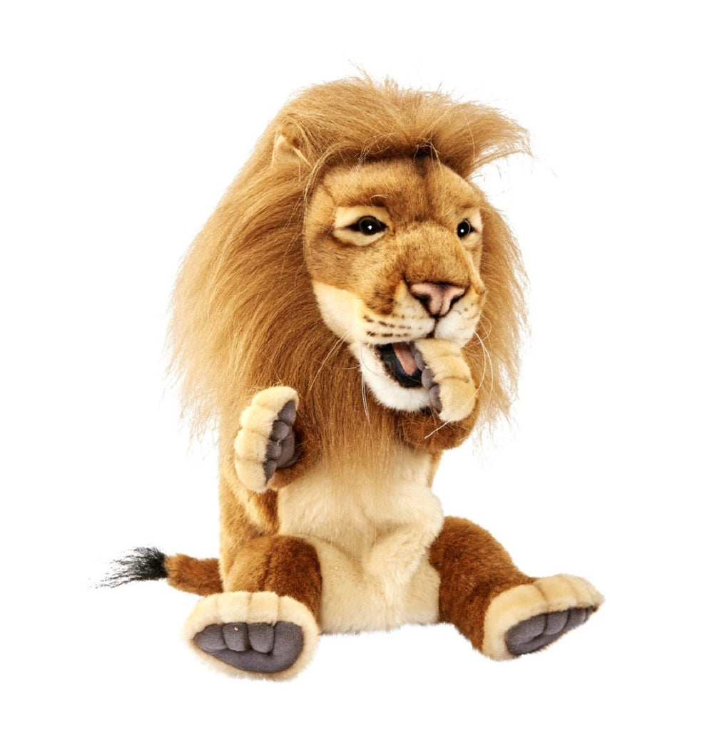 Hansa lion hand puppet