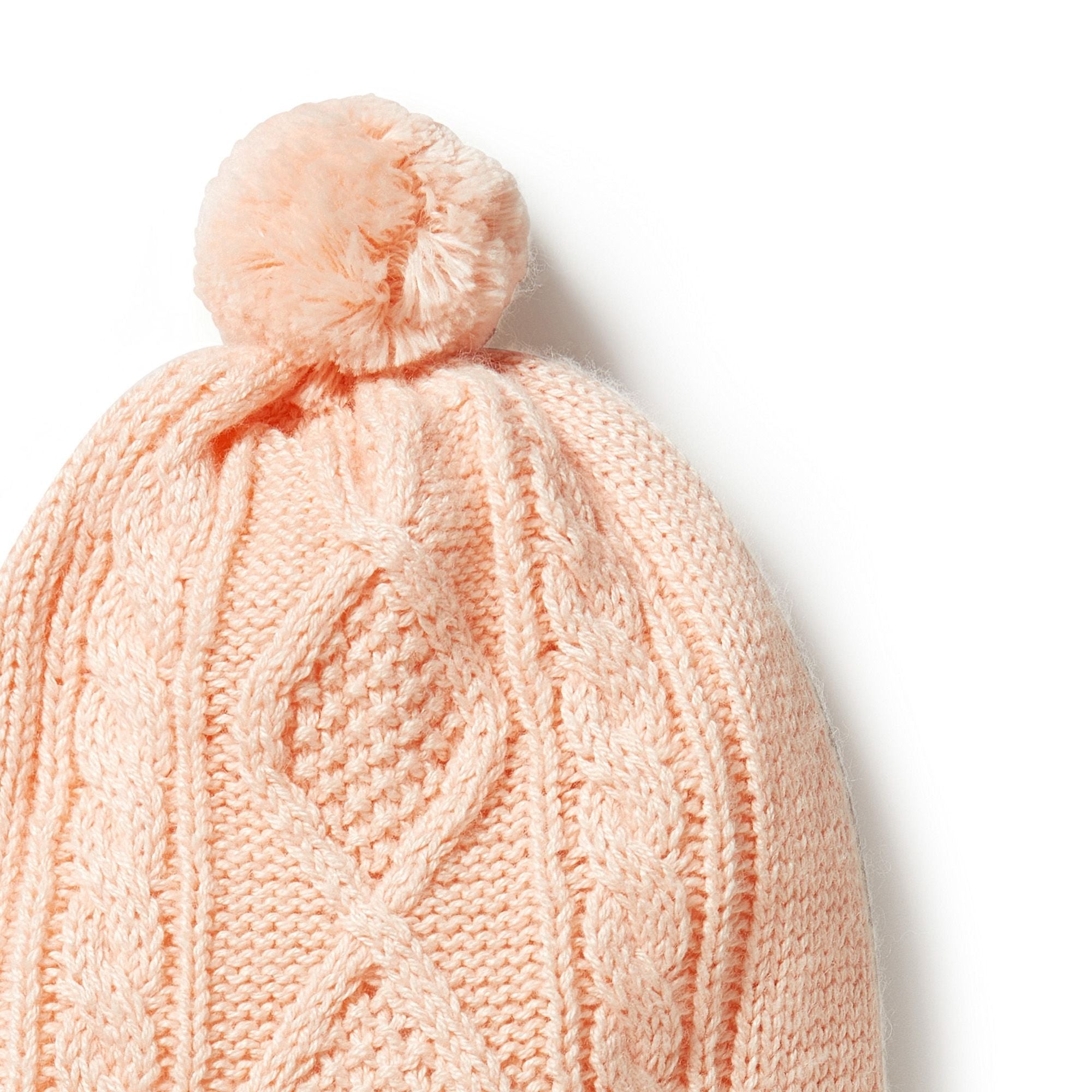 Knitted Mini Cable Hat