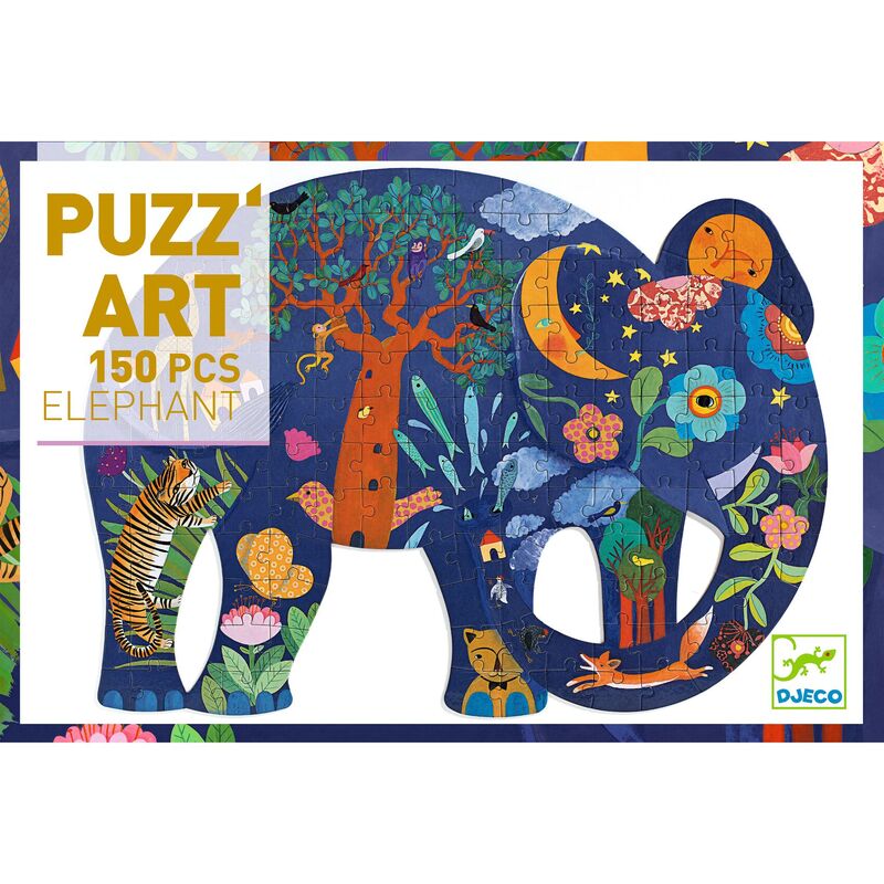 Elephant Art Puzzle 150pcs