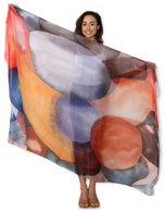Scarf Colored Stones